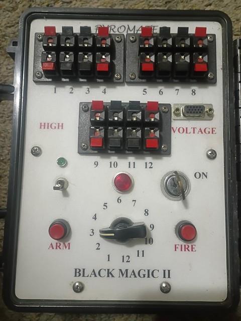 Pyro Mate Black Magic Ii Controller With Breakout Box