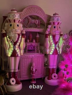 Pair Of custom 6 Ft. Nutcrackers! Candy Land Theme
