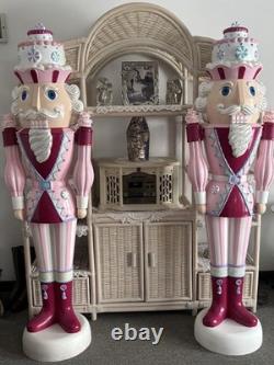 Pair Of custom 6 Ft. Nutcrackers! Candy Land Theme