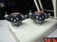 Pair Vtg Rosbro Rosen Halloween Black Witch Cat Pumpkin Candy Holder