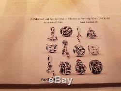 Pandora Charms Limited Edition Retired Gift Set With Jewelry Box New