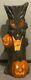 Paper Magic Halloween Tree&pumpkins 35 Lighted Foam Blow Mold Indoor Decor 1988