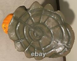 Paper Magic Halloween Tree&Pumpkins 35 Lighted Foam Blow Mold Indoor Decor 1988