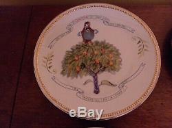 Patience Brewster Department 56 Christmas Krinkles 12 Days of Christmas Plates