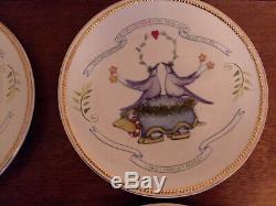 Patience Brewster Department 56 Christmas Krinkles 12 Days of Christmas Plates