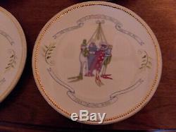 Patience Brewster Department 56 Christmas Krinkles 12 Days of Christmas Plates