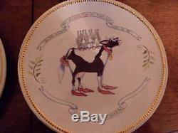 Patience Brewster Department 56 Christmas Krinkles 12 Days of Christmas Plates