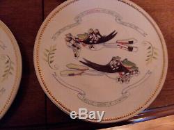 Patience Brewster Department 56 Christmas Krinkles 12 Days of Christmas Plates