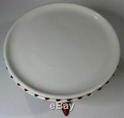 Patience Brewster Kringles Dept 56 High Heel Shoes Cake Stand Plate Christmas