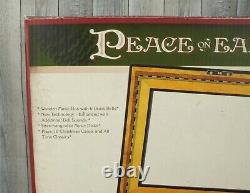 Peace on Earth Grand Bell Symphonium Wooden Musical Box Cracker Barrel