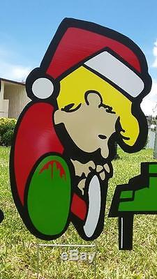 Peanuts outdoor SUPER DELUX christmas decorations