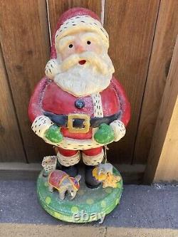 Penny mcallister 2009 santa with circus toys elephant large 23 inches Very Rare