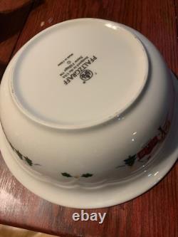 Pfaltzgraf Snow Village Holiday Dishes Service For 12