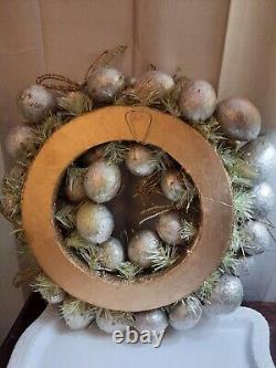 Pier 1 Capiz Spring Easter Egg Wreath Home Decoration HTF Cute Holiday