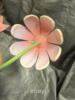 Pier 1 One VINTAGE Easter CHICK BOW UMBRELLA Glittr Feathr VERY RARE 9 READ