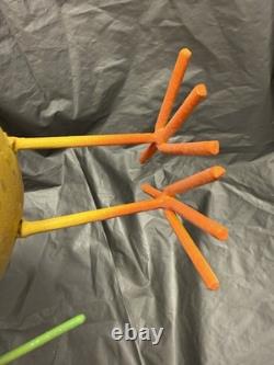 Pier 1 One VINTAGE Easter CHICK BOW UMBRELLA Glittr Feathr VERY RARE 9 READ