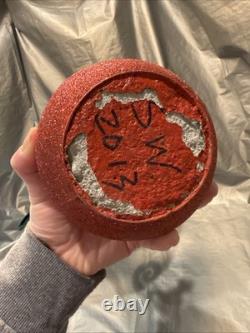 Pier 1 One VTG CHRISTMAS TREE WHIMSICAL Glitter Figurine 25.75 RARE HTF VGUC