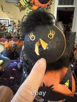 Pier 1 Stacked Metal Halloween Decor VERY RARE