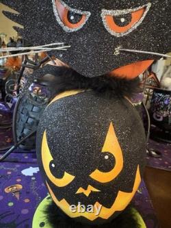 Pier 1 Stacked Metal Halloween Decor VERY RARE