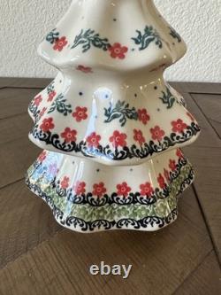 Polish Pottery Boleslawiec Poland Ceramic Christmas Tree Polish Pottery Boleslawiec Poland Ceramic Christmas Tree