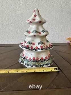 Polish Pottery Boleslawiec Poland Ceramic Christmas Tree Polish Pottery Boleslawiec Poland Ceramic Christmas Tree