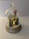 Pottery Barn Kids Lighted House Santa Cloche