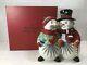 Pre-owned Waterford Holiday Heirlooms Wonderland Walk Double Cookie Jar 144260