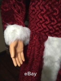 RARE Animated Life Size 5 Foot Mrs Claus Sings Christmas PAC Pan Asian Creations