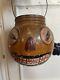 Rare Antique Halloween Glass Pumpkin Jol (jack-o-lantern) Candy Container