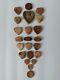 Rare Antique Valentine 1800's Conversation Hearts-word Heart-motto Heart