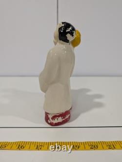 RARE Antique/Vintage Three Men Carolers 1940's Figurine