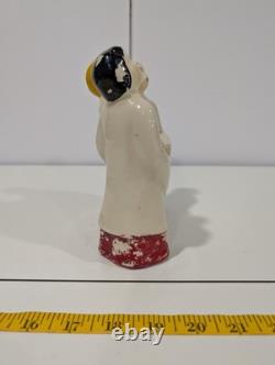 RARE Antique/Vintage Three Men Carolers 1940's Figurine