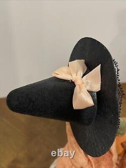 RARE Byers Choice Caroler Halloween Witch With Pumpkin Trick Or Treat Decoration