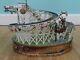 Rare Enesco Victorian Era Colossal Coaster Multi-action/lights Music Box Video