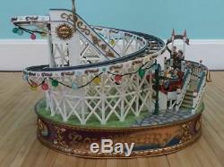 RARE Enesco Victorian Era Colossal Coaster Multi-Action/Lights Music Box VIDEO
