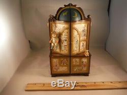 RARE Enesco Victorian Era Magic Dream Keeper Lighted Action Toy Cabinet Musical