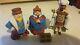 Rare Figurines The Little Drummer Boy Nativity Figures Rankin Bass 3 Wise Men