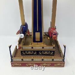 RARE GOLD LABEL COLLECTION WORLDS FAIR STARSHIP ROCKET RIDE WithBOX SINGS LIGHTS