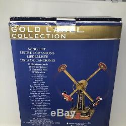 RARE GOLD LABEL COLLECTION WORLDS FAIR STARSHIP ROCKET RIDE WithBOX SINGS LIGHTS