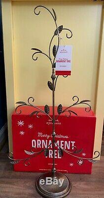 RARE Hallmark 2013 Metal Ornament Tree Stand Display 12 Days of Christmas NIB