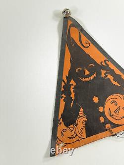 RARE KIRBY Mfg antique 30s Halloween Costume Hat with Bells