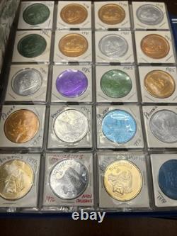 RARE Lot of 275+ Doubloons New Orleans Mardi Gras 1960s-80s Almost All Different