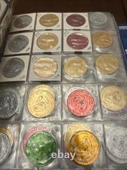 RARE Lot of 275+ Doubloons New Orleans Mardi Gras 1960s-80s Crescent Mid City