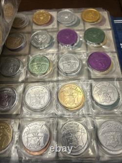 RARE Lot of 275+ Doubloons New Orleans Mardi Gras 1960s-80s Crescent Mid City