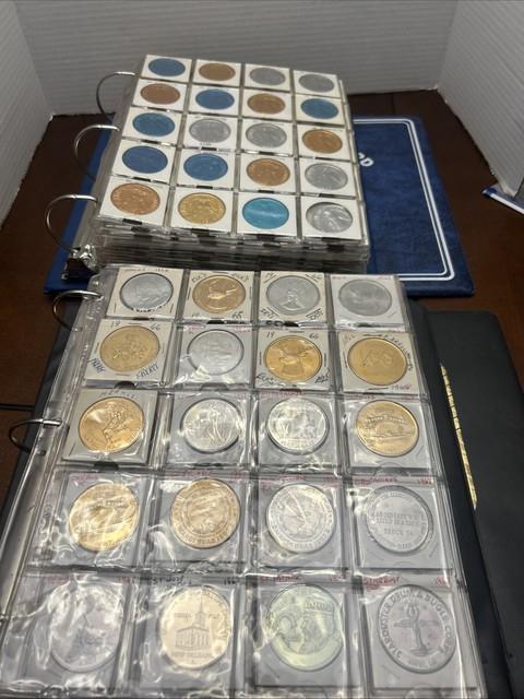 Rare Lot Of 475+ Doubloons New Orleans Mardi Gras 1960s-80s Almost All Different