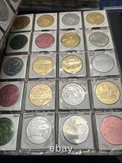 RARE Lot of 475+ Doubloons New Orleans Mardi Gras 1960s-80s Almost All Different