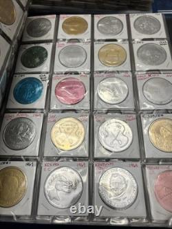 RARE Lot of 475+ Doubloons New Orleans Mardi Gras 1960s-80s Almost All Different