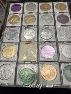 RARE Lot of 475+ Doubloons New Orleans Mardi Gras 1960s-80s Almost All Different
