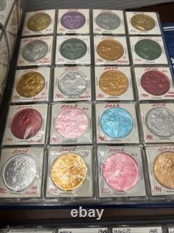 RARE Lot of 475+ Doubloons New Orleans Mardi Gras 1960s-80s Almost All Different