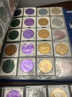 RARE Lot of 475+ Doubloons New Orleans Mardi Gras 1960s-80s Almost All Different